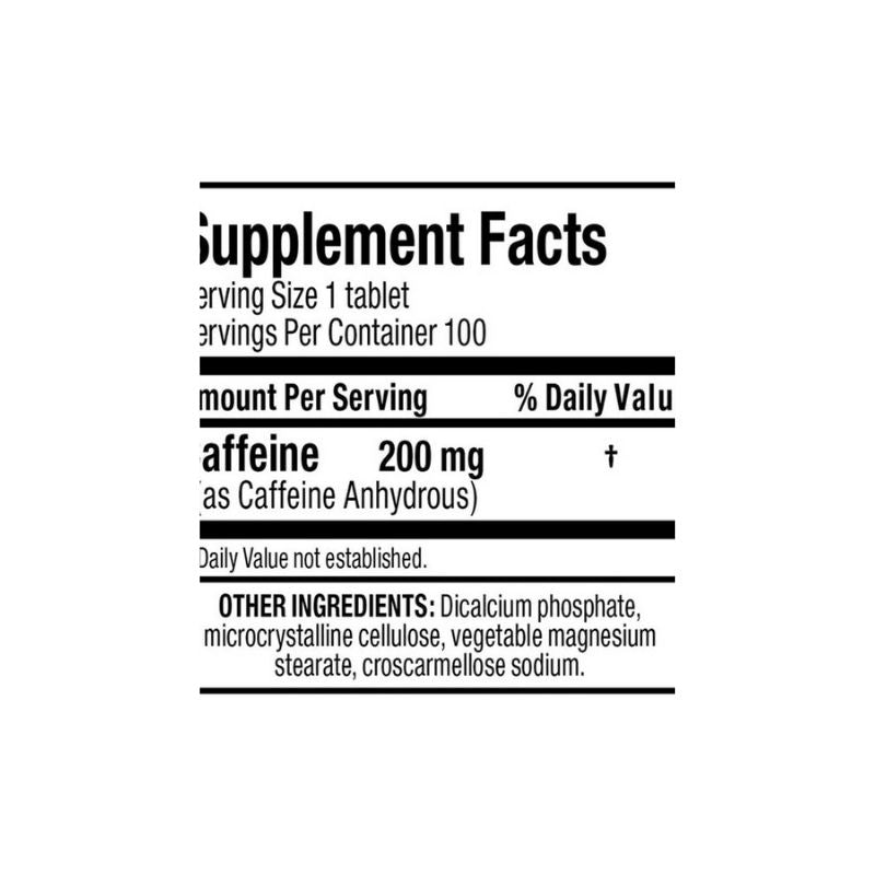 ALLMAX Caffeine 200 mg 100 Tablet - Galeri