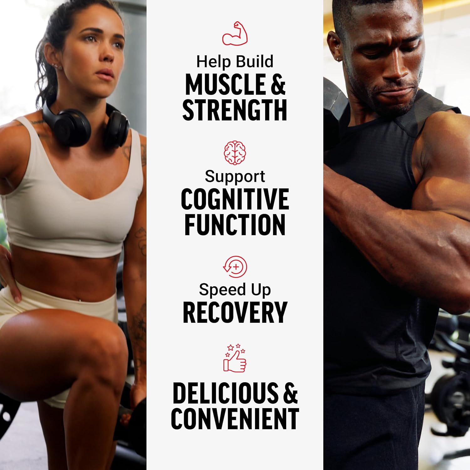 Force Factor Legendary Creatine Monohydrate Memory & Cognitive Sugar Free, Berry Blast 60 Chews - Galeri