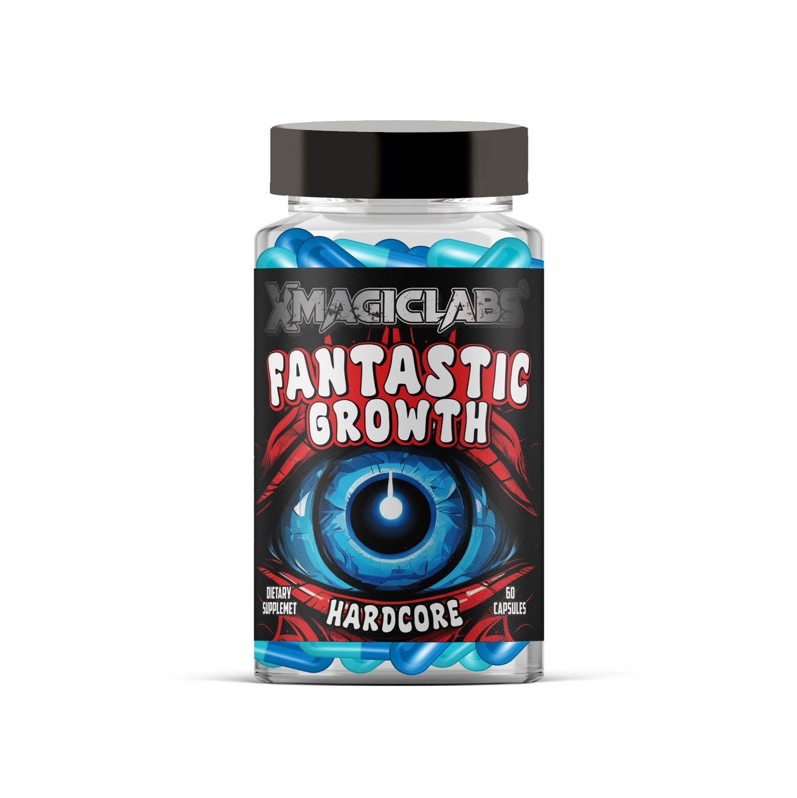 XMAGICLABS FANTASTIC GROWTH Mk677 Ibutamoren - Yk11 myostatin - Laxogenin - Alpha gpc 60 Caps