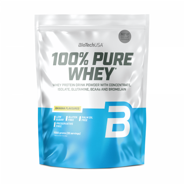 Biotech Usa Pure Whey Protein 1000 Gr - Muz
