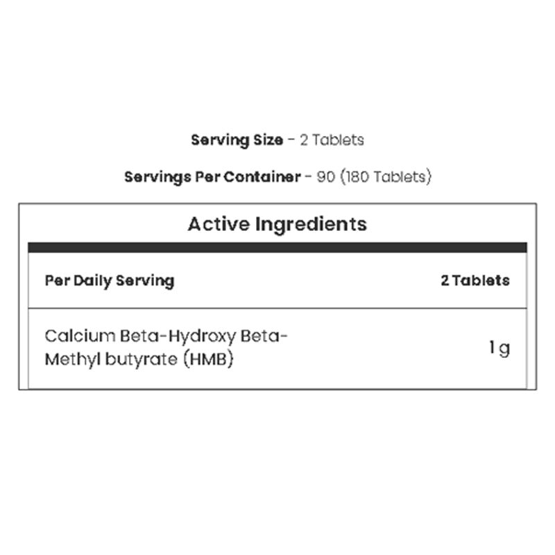 MyVitamins Performance Hmb Amino Acid 1000 Mg 180 Tablet - Galeri