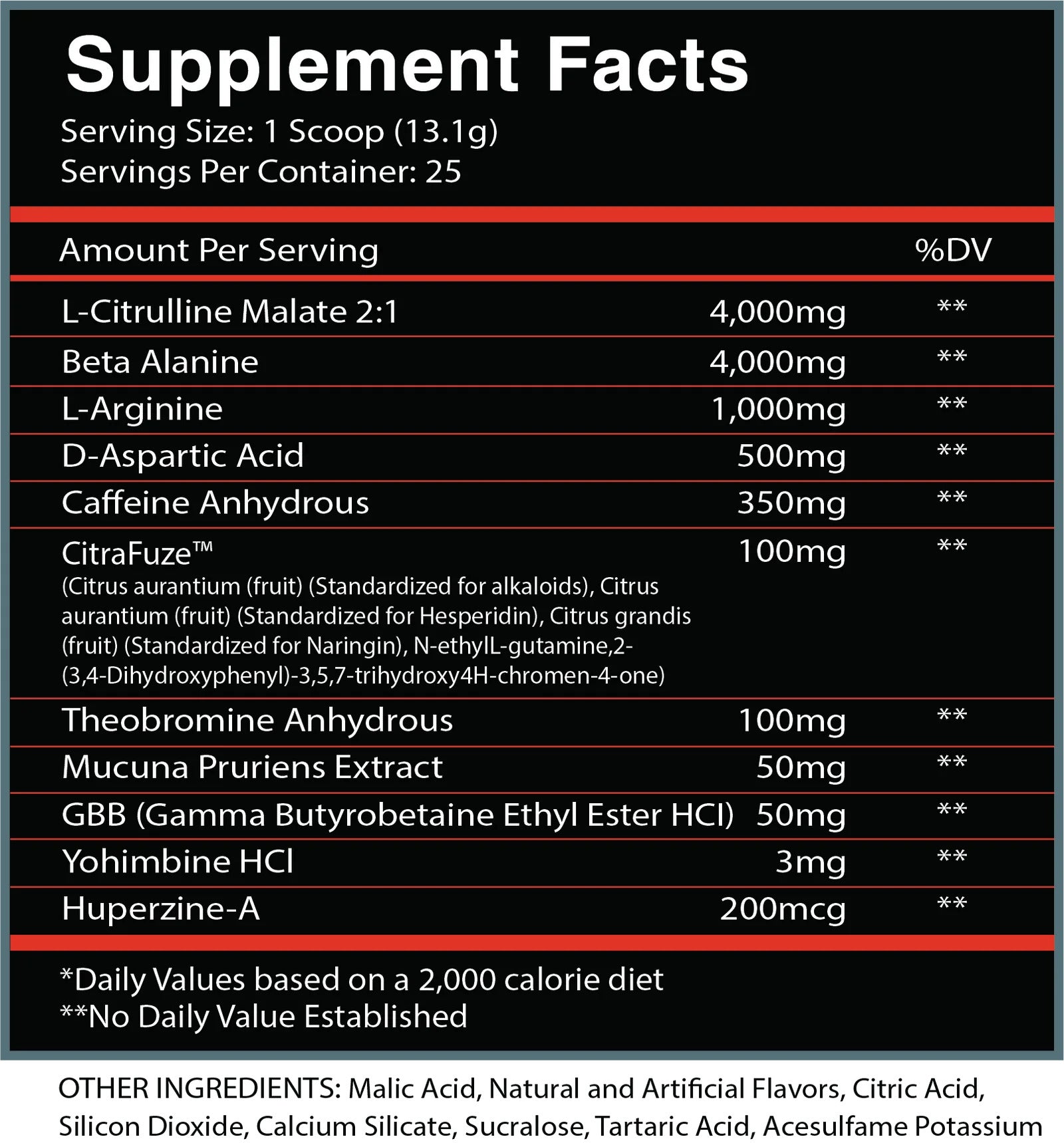 Centurion Labz God of Fire Thermo Ripped Pump Pre-Workout - Galeri