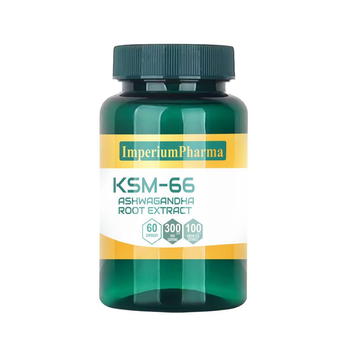 KSM-66 ASHWAGANDHA ImperiumPharma  ROOT EXTRACT 60 Kapsül