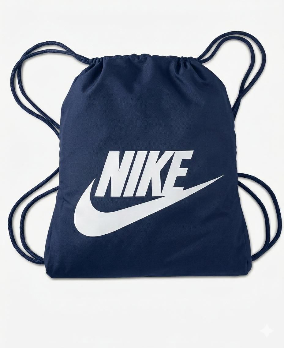 Nike Baskili Buzgulu Spor Sirt Cantasi Lacivert