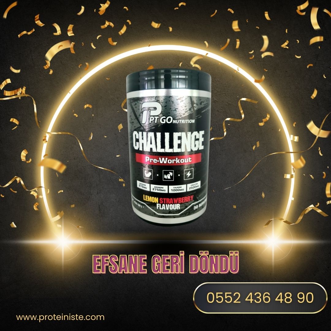 Pt Go Challenger V8 Pre Workout 450Gr - Galeri