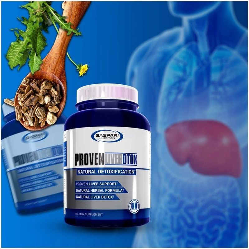 Gaspari Nutrition PROVEN LİVER DETOX (NAC+MİLK THİSTLE+ALPHA LİPOİC ACİD+B12) 60 Caps - Galeri