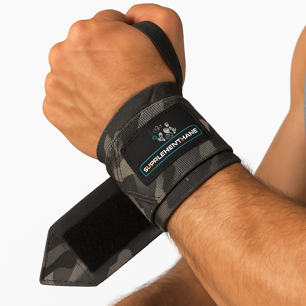 SupplementHane Logolu Fitness-Crossfit Ağırlık - Wrist Wraps Bileklik - Galeri