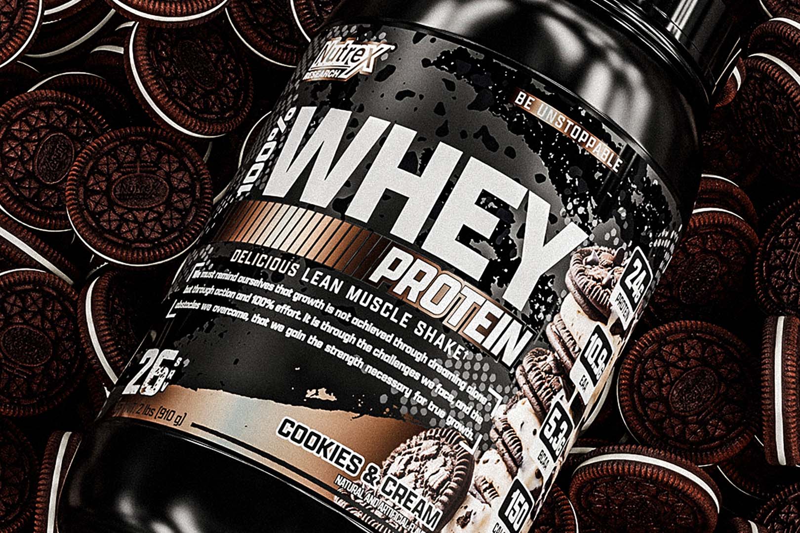 Nutrex 100% Whey Premium Protein For Muscle Growth & Recovery 1 kg - Galeri
