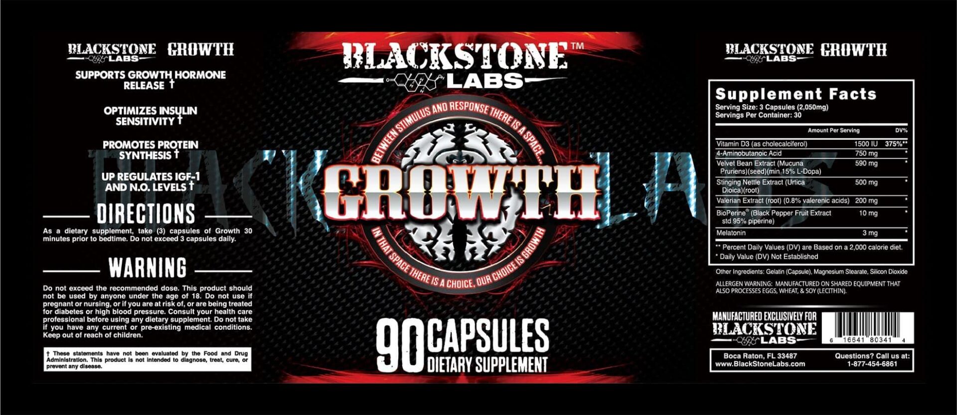 BlackStone Labs Gh 90 Kapsül - Galeri