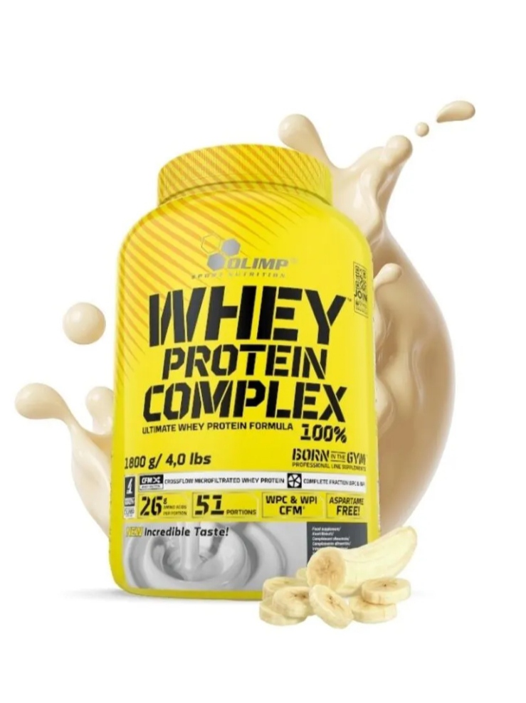 Olimp Whey Protein Complex Protein Tozu 1800 Gr Muz Aromali