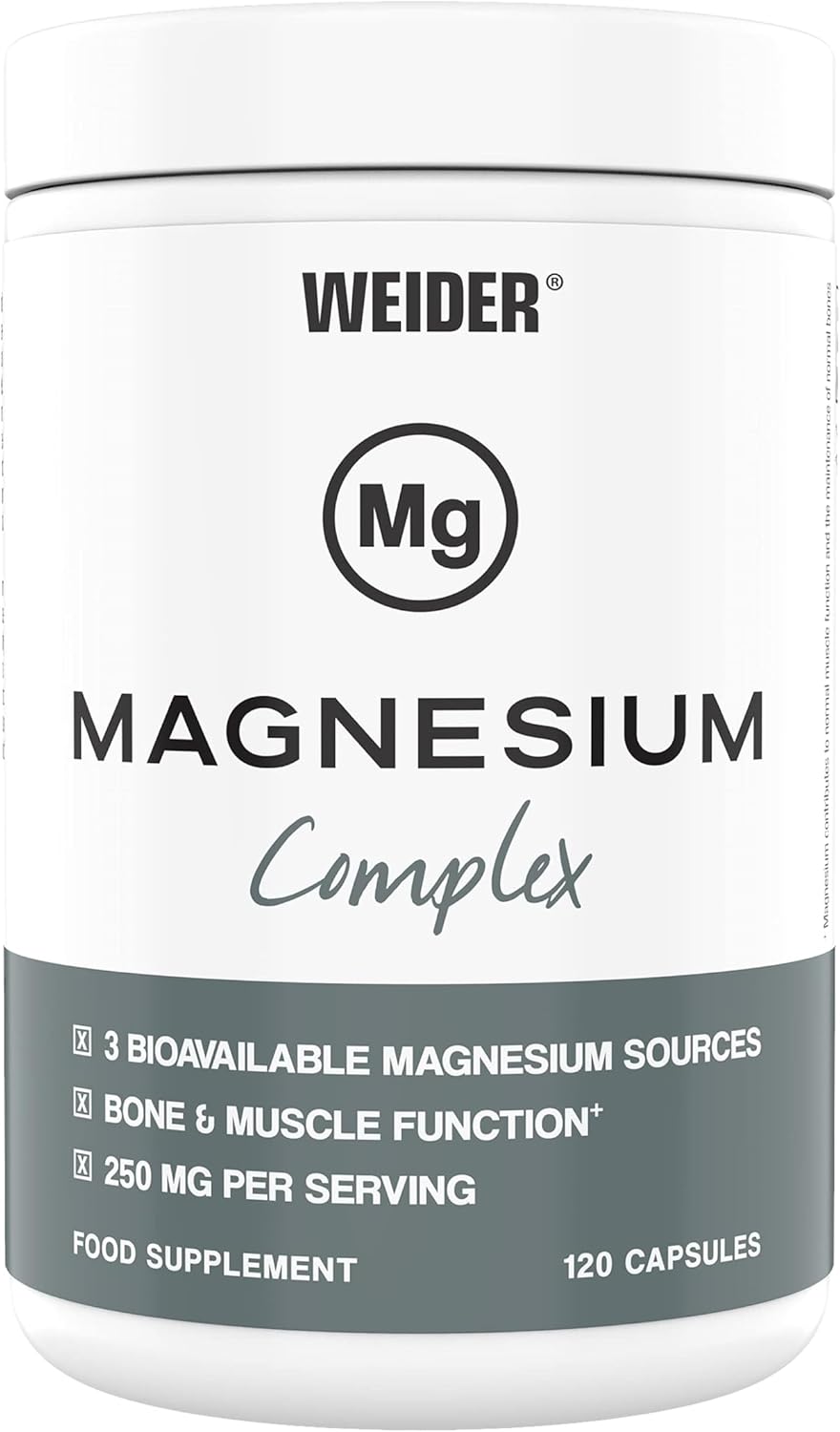 Weider Magnesium, Zma Complex – 120 caps