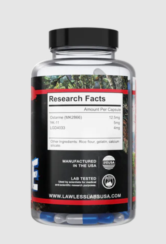 Lawless Labs Savage Mix Mk2866 - Yk11 - Ligandrol 90 Kapsül - Galeri
