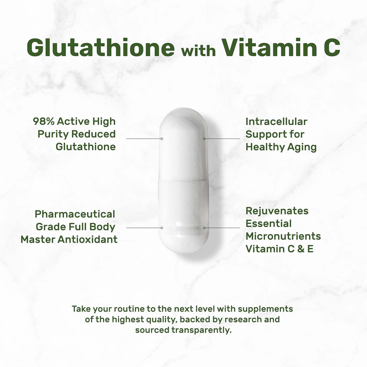 Deal Supplement Glutathione(Glutatyon) 1,000mg Per Serving - Galeri