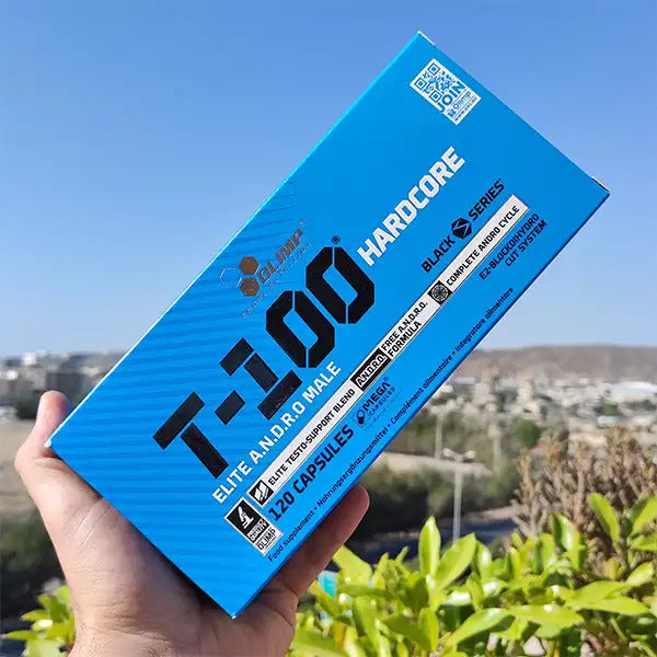 OLIMP T-100 GH HARDCORE Test Booster+Tribulus 120 caps - Galeri