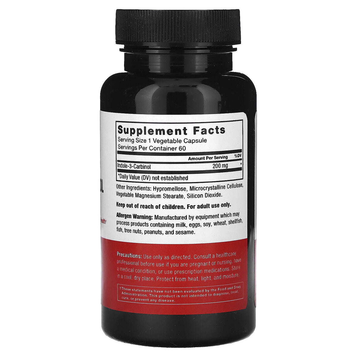 Force Factor Indole-3-Carbinol 200 mg 60 Vegetable Capsules Antioksidan desteği + Detox 60 KAPSÜL - Galeri