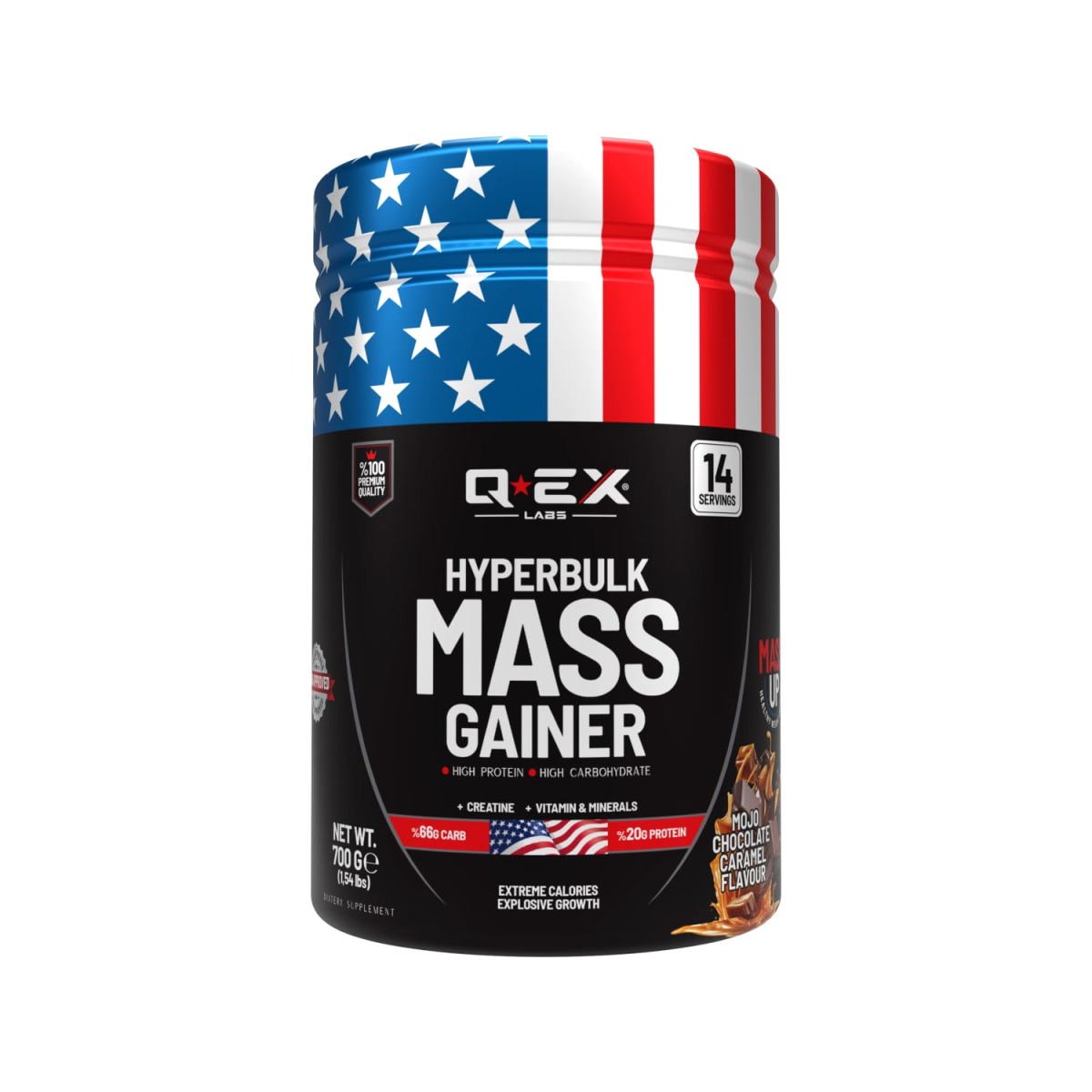 Qex Labs Hyperbulk Mass Gainer 700 Gr