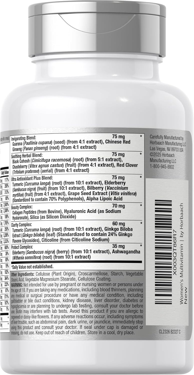 Horbäach Women's Multivitamin Advanced Vitamin Formul 50 Plus 60 Tablet - Galeri