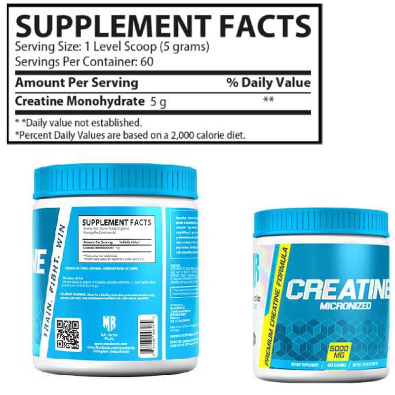 Muscle Rulz CREATINE Mikronize 5000MG 60 Servis (ABD MENŞEİ) - Galeri