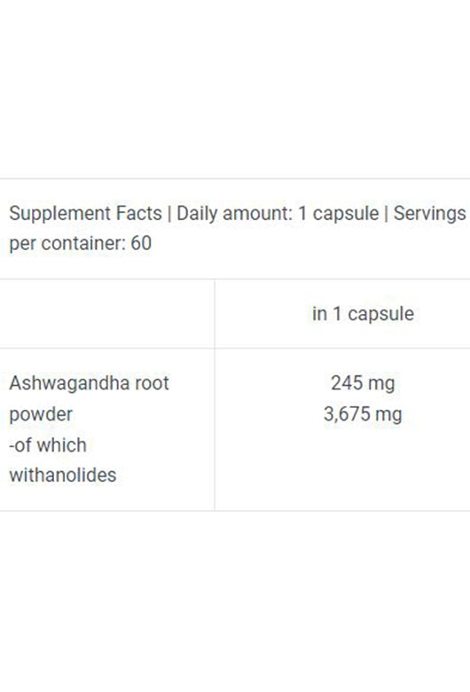 BiotechUSA Ashwagandha 60 Kapsül - Galeri