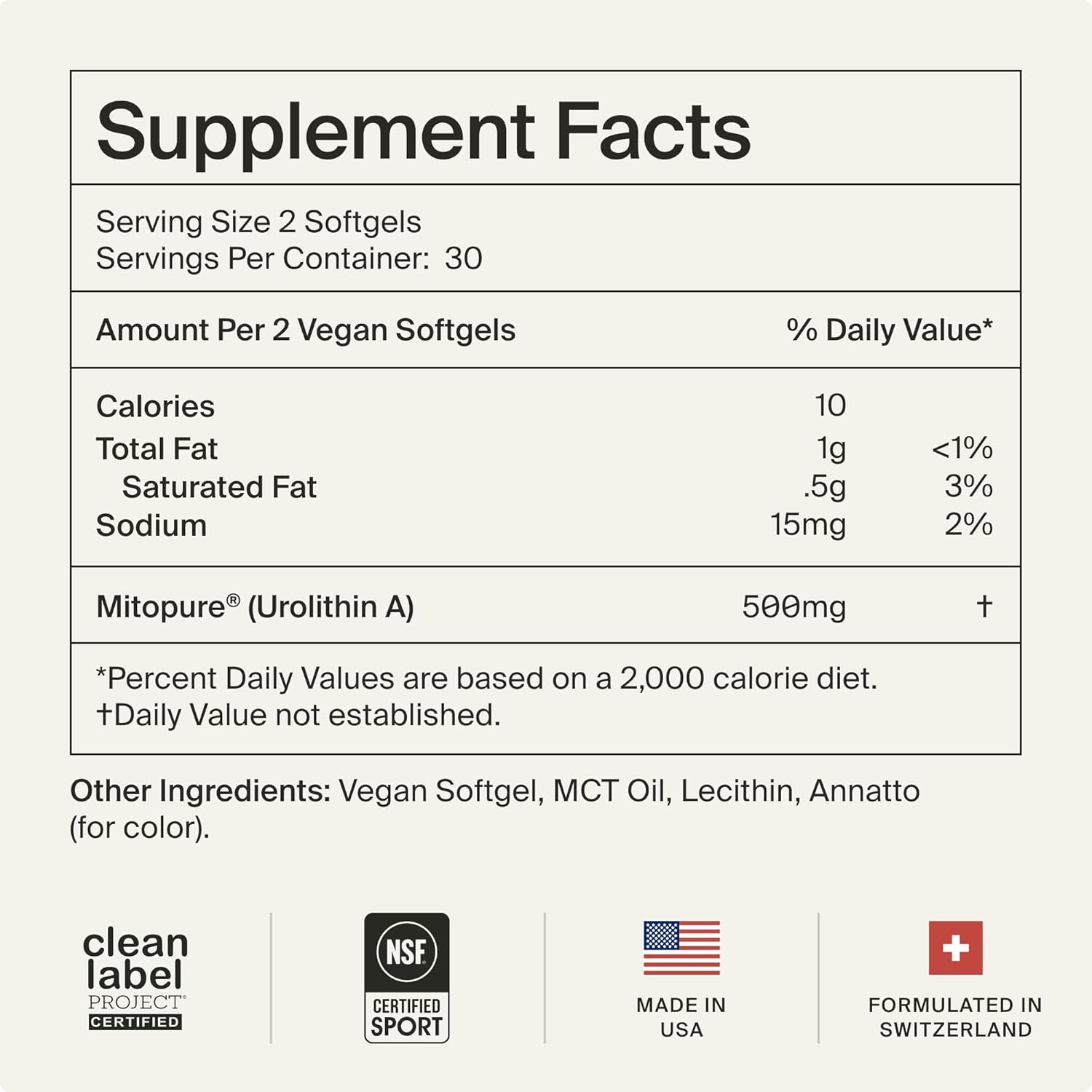 Timeline Mitopure Urolithin A Healthy Aging and Cellular Longevity 60 Softgels - Galeri