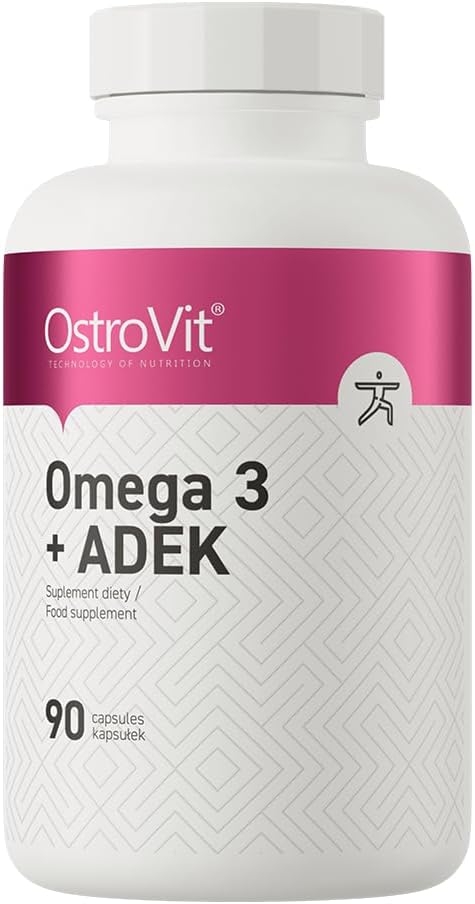 OstroVit Omega 3 + ADEK+Vitamin A, D , E, K 90 caps - Galeri