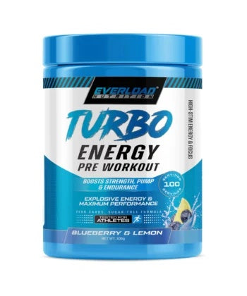 Everload Nutrition Turbo Energy PreWorkout 400g - 100 Servis