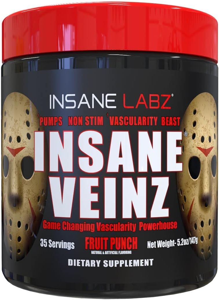 Insane Labz Insane Veinz Non Stimulant Nitric oxide Agmatine Sulfate