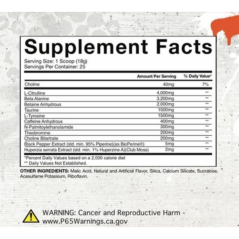 Gaspari Nutrition SUPERPUMP PREWORKOUT AGGRESSION – 450g - Galeri