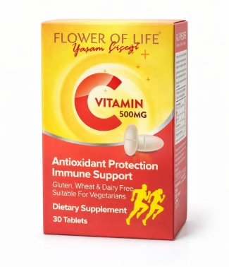 C Vitamini 500 Mg 30 Tablet Flower Of Life