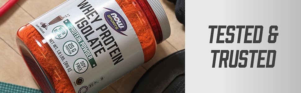NOW Foods Sports Whey Protein Isolate 816 Gram - Galeri