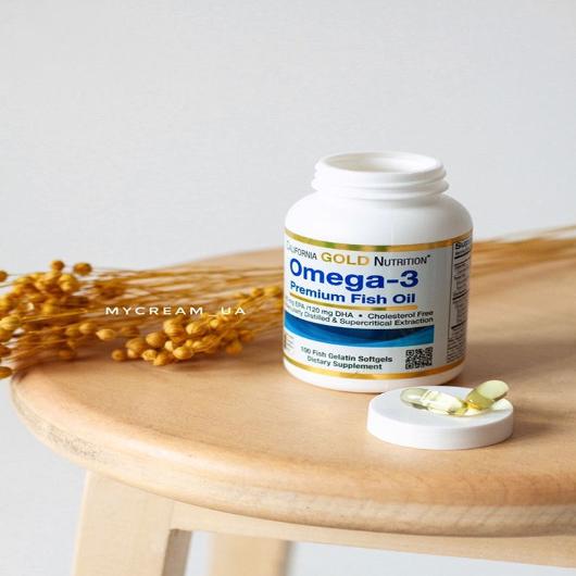 California Gold Nutrition Premium Omega 3 Fish Oil 100 SOFTGEL - Galeri