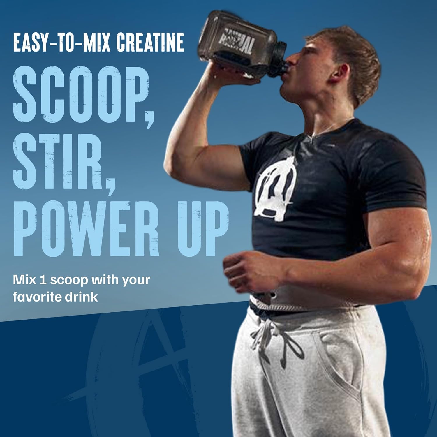 Animal Creatine HMB Powder with Electrolytes for Recovery Daily Energy 30 Servings - Galeri