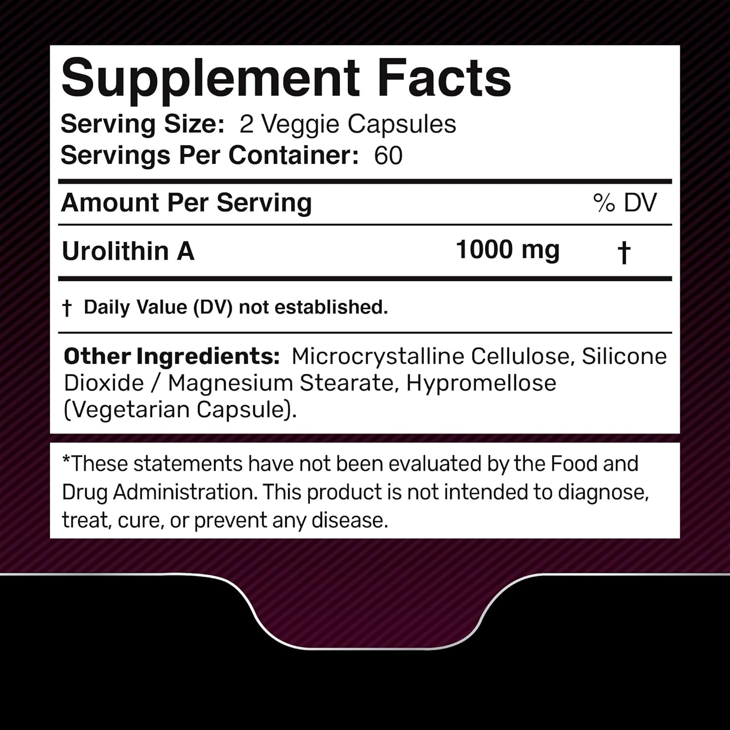 Wellness Labs Liposomal Urolithin A Capsules 1,000mg 120 Caps - Galeri