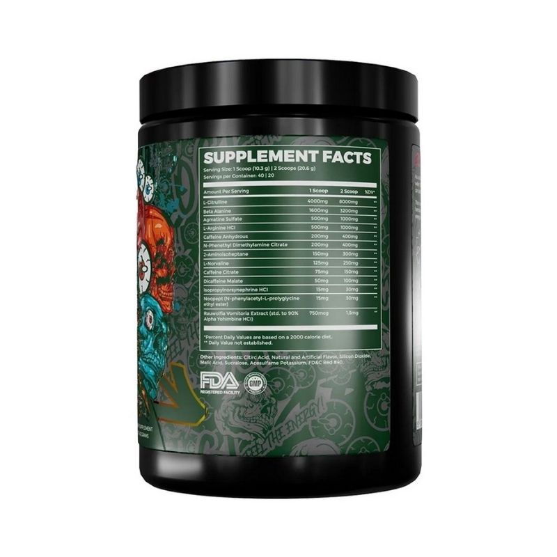 Dark labs Crack OG Preworkout – 40 servings - Galeri