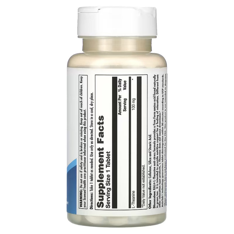 KAL L-Theanine 100 mg 30 Tablet - Galeri