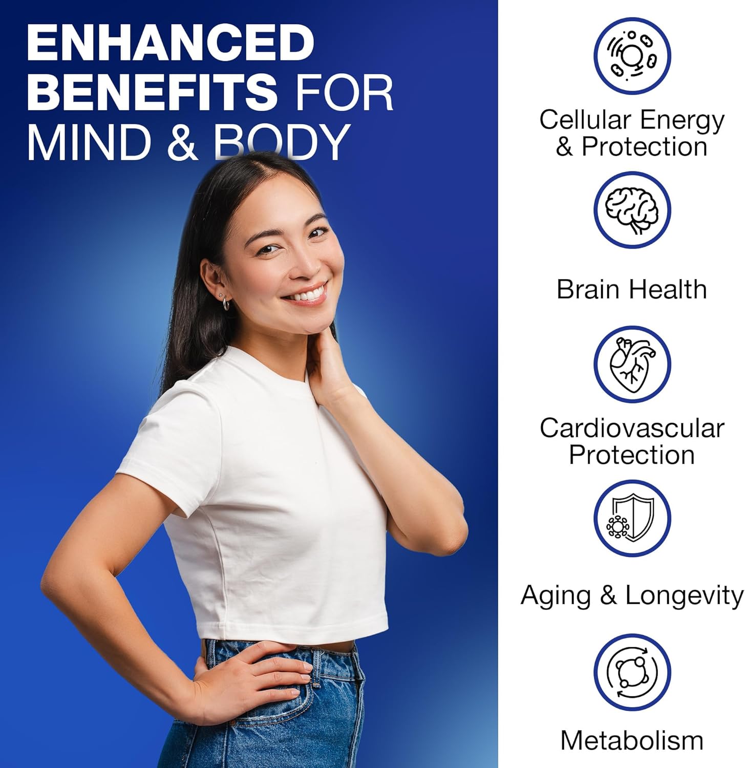 Nutrivein Premium NAD + Resveratrol 600 mg Aging Cognition Metabolism Overall Well-Being 60 Caps - Galeri
