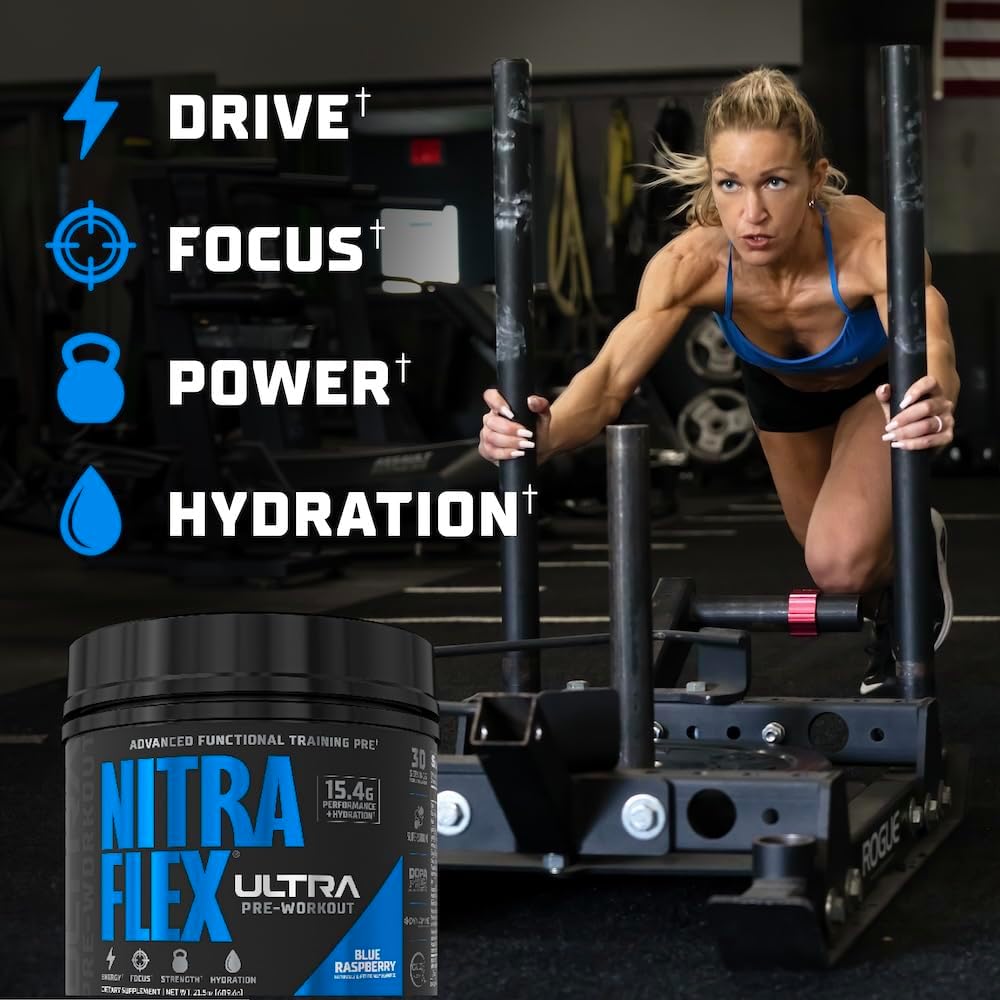 GAT SPORT Nitraflex Ultra Pump Brain focusing PreWorkout 609 gr - Galeri