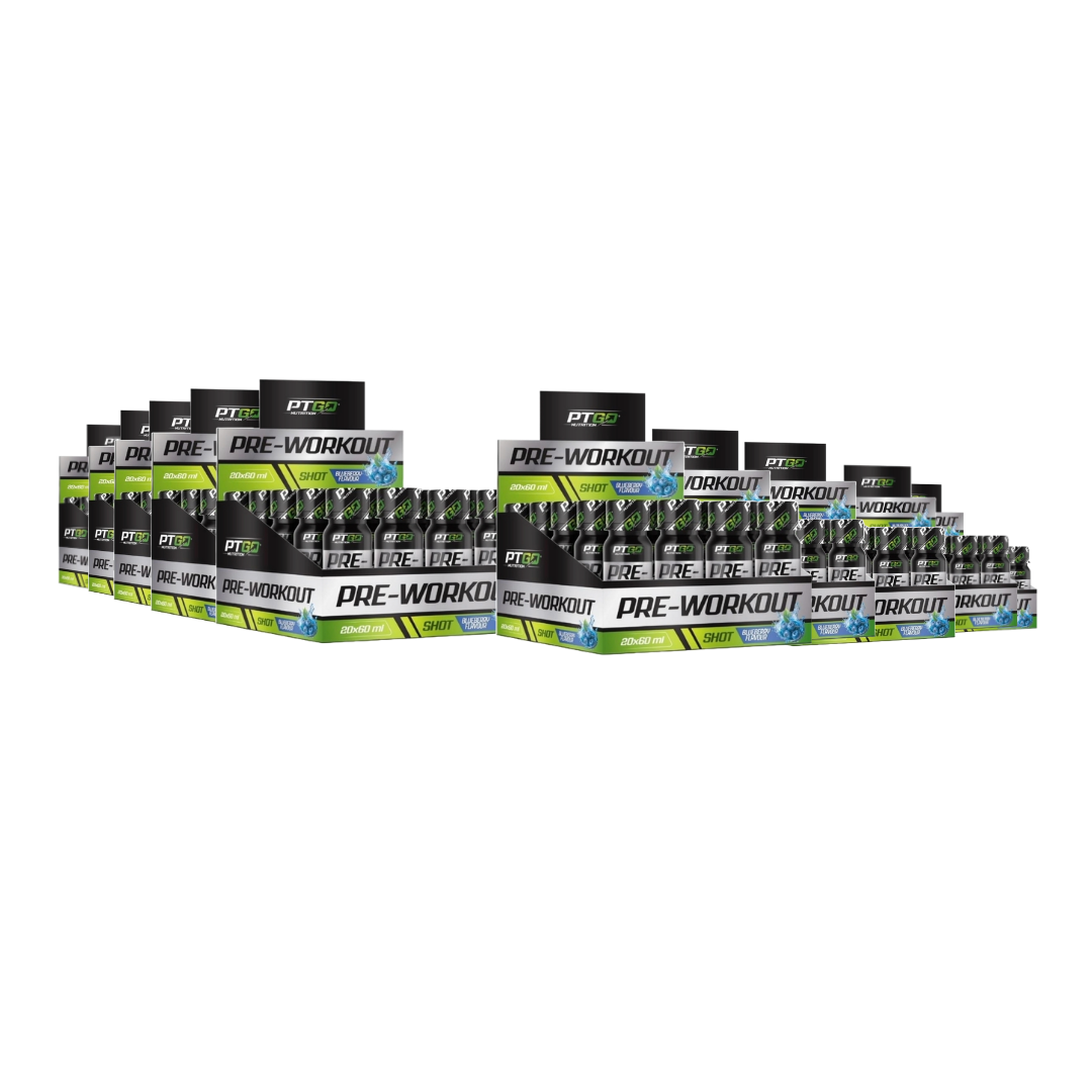 12 Li Pt Go Avantaj Paketi Pt Go Nutrition Pre Workout 20X60 Ml Shot Yaban Mersini