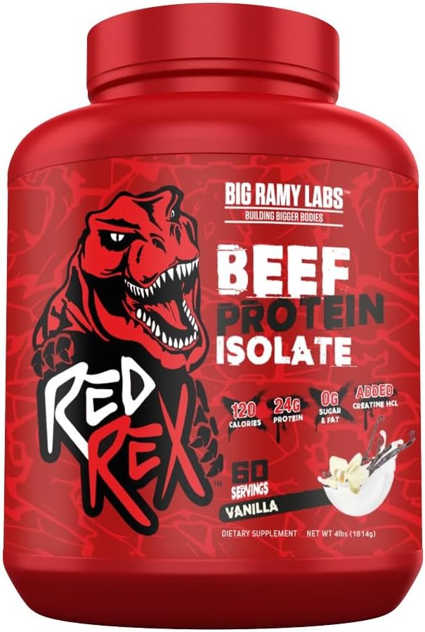 Big Ramy Red Rex 100% Beef Isolate Protein 1.8 KG - Galeri