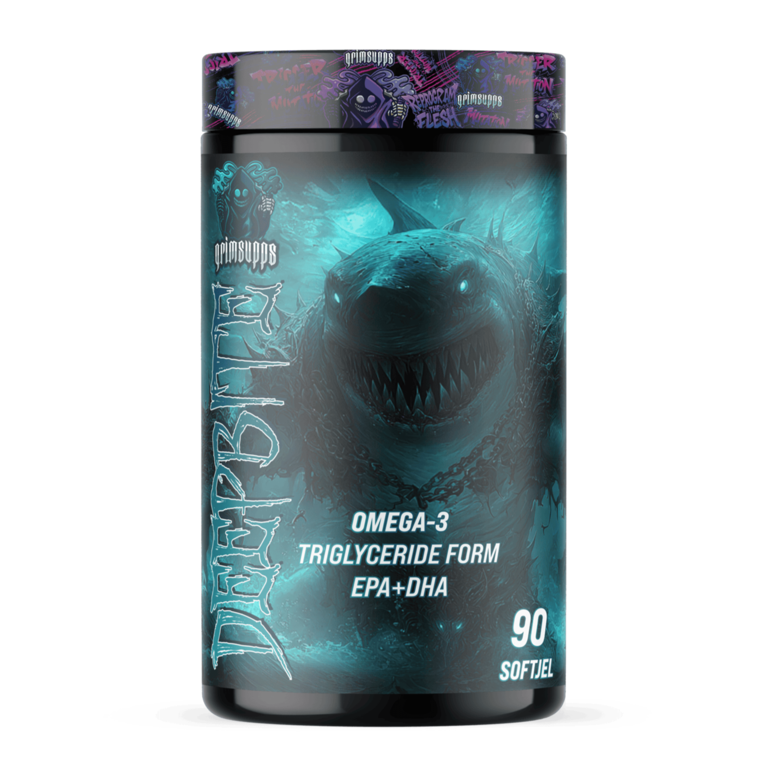 Grimsupps 4'lü Vitamin Seti - Magnezyum, Omega 3, Glukozamin, Tribulus - Galeri