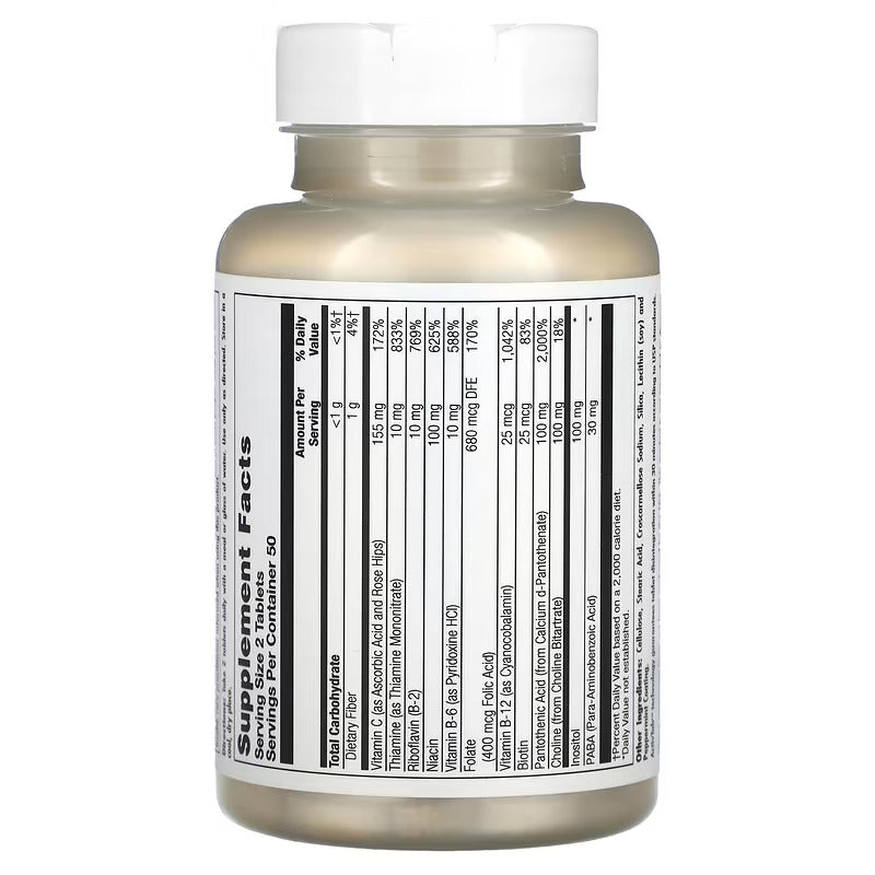 KAL Stress B Complex Vitamin B Complex Energy Stress Choline İnositol 100 Tablet - Galeri