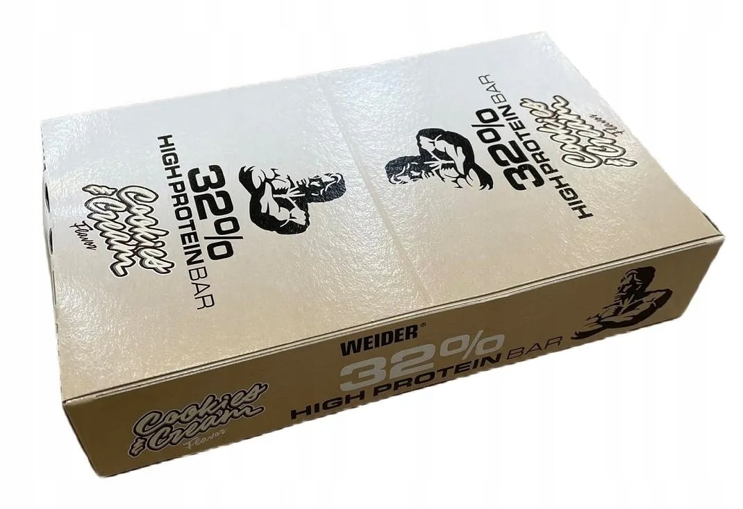 Weider 32% Protein-Bar - 12 x 60 gr Paket - Galeri