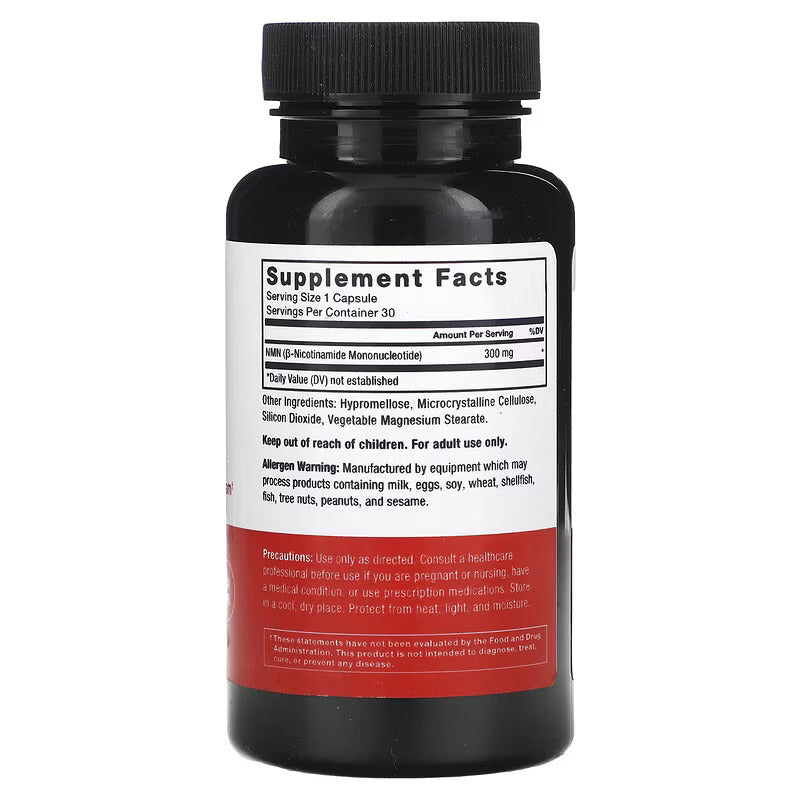 Force Factor, NMN, 300 mg , 30 Vegetable Caps - Galeri
