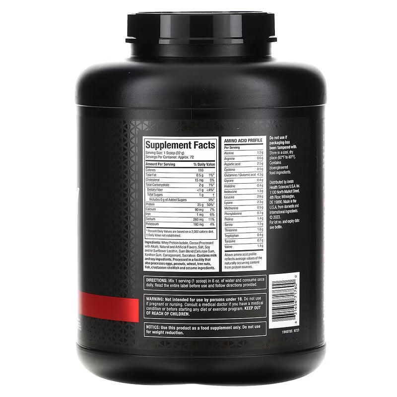 MuscleTech, Iso Whey Protein Isolate 2,27 KG - Galeri