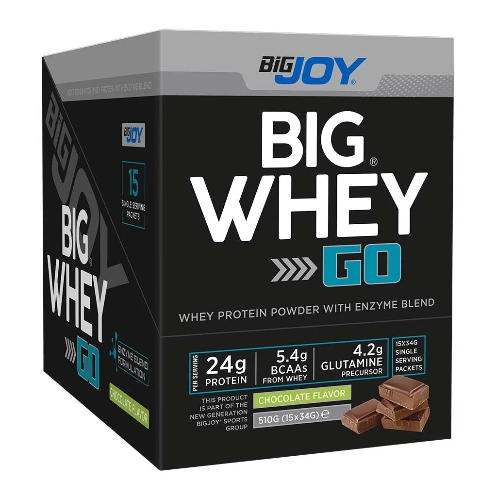 Big Joy Big Whey Go Protein 458 Gr 15 Saşe - Galeri