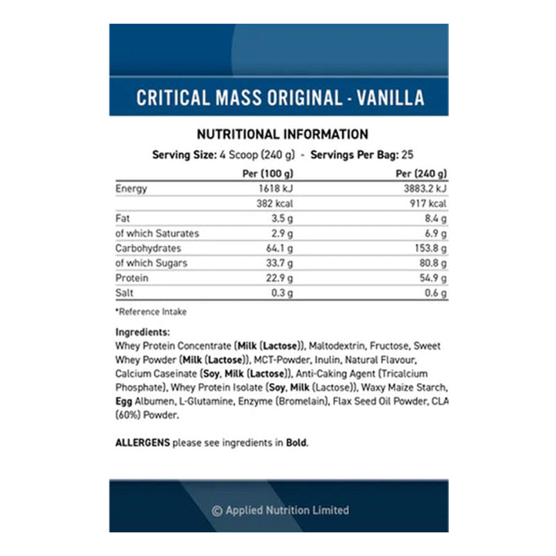 Applied Nutrition Mass Gai̇ner Karbonhidrat Tozu 6 Kg -  50 Servi̇s - Galeri