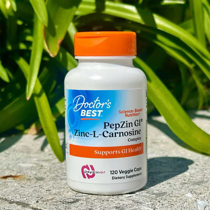 Doctor's Best PepZin GI® Zinc-L-Carnosine Digestive Complex 120 Veggie Caps - Galeri