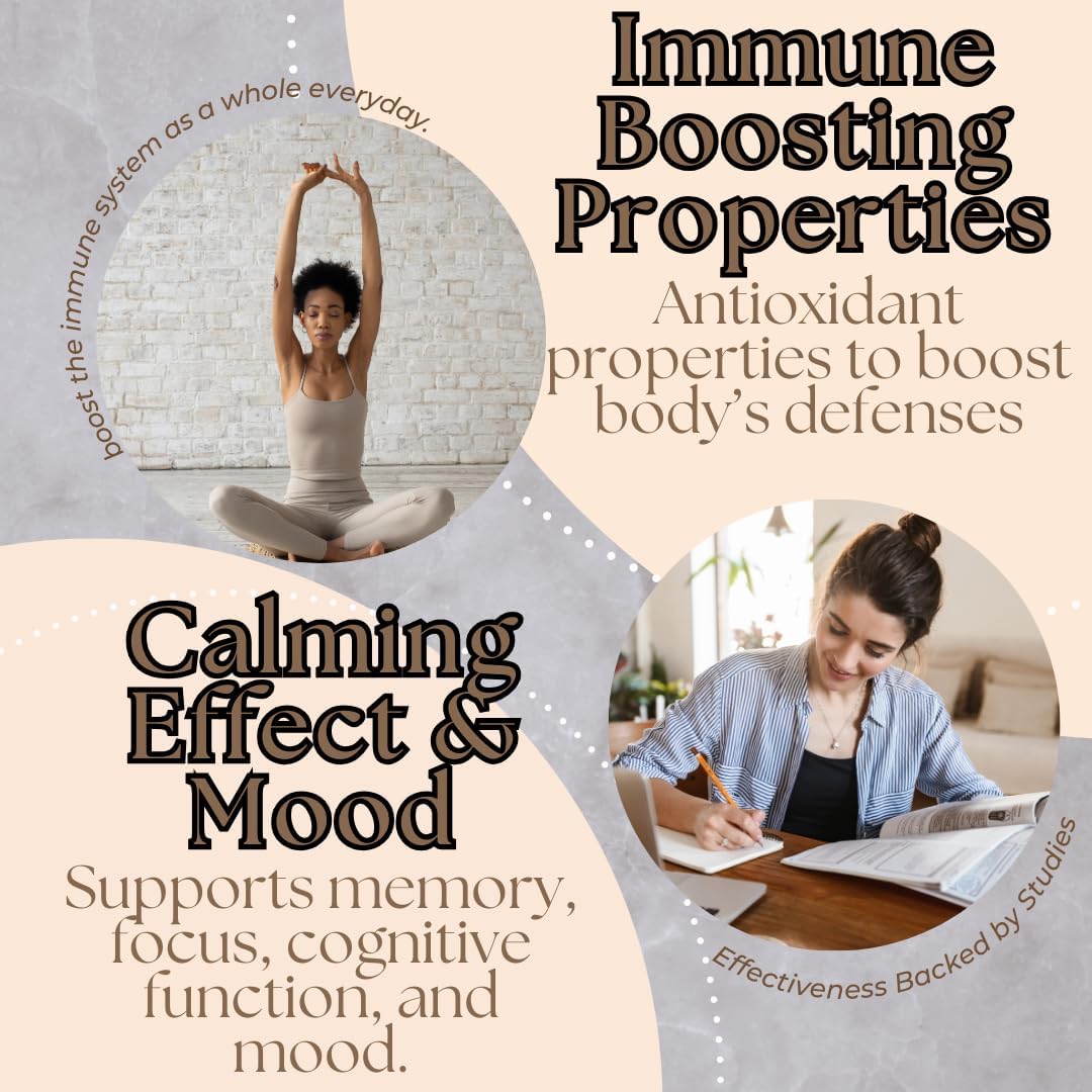 Research Labs Organic Lions Mane Immune System Booster & Nootropic Brain Support Mushroom 120 Caps - Galeri