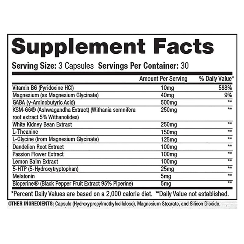 Gaspari Nutrition Cytolean PM Nighttime Fat Burner with Melatonin, Gaba , Ksm66 Ashwagandha , Theanine , Htp , Glycine - Galeri