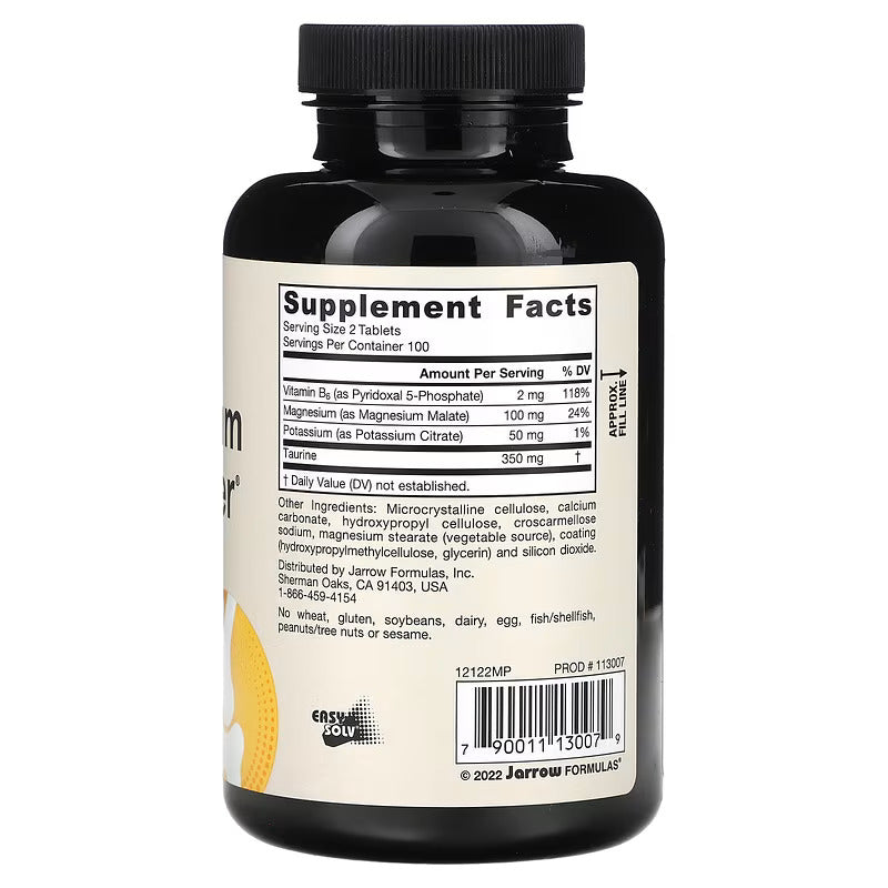 Jarrow Formulas, Vegan Magnesium Malate Optimizer , 200 Tablet - Galeri